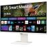 LG 32SR85U-W 32″ 4K UHD IPS Smart Monitor with webOS & Built‑in FHD Webcam